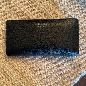 Kate Spade Black Bifold Wallet